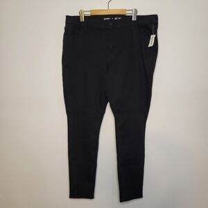 Old Navy Mid Rise Skinny Black Jeans Size 18